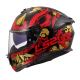 Мотошолом LS2 FF808 Stream 2 Drako Black Red (XS)