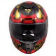 Мотошолом LS2 FF808 Stream 2 Drako Black Red (XS)