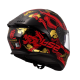 Мотошолом LS2 FF808 Stream 2 Drako Black Red (XS)