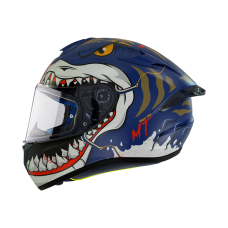 Мотошолом MT TARGO PRO Sharky B7 Matt Blue