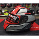 Мотошолом MT TARGO PRO Sound A5 Gloss Fluor Red