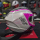 Мотошолом AXXIS DRAKEN S Cougar A8 Gloss Pink