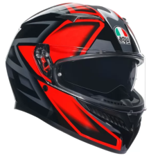 Мотошолом AGV K3 Compound Black Red ECE2206 M