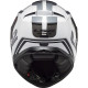 Мотошолом LS2 FF811 Vector II Metric White Titanium Silver ECE2206