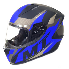 Мотошолом MT STINGER Brave Matt Blue