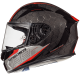 Мотошолом MT KRE Gloss Snake Carbon 2.0 Red