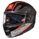 Мотошолом MT KRE Gloss Snake Carbon 2.0 Red