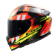 Мотошолом LS2 FF811 Vector 2 C Tantic Red Hi-Vis Yellow (L)