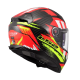Мотошолом LS2 FF811 Vector 2 C Tantic Red Hi-Vis Yellow (L)