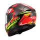 Мотошолом LS2 FF811 Vector 2 C Tantic Red Hi-Vis Yellow (L)