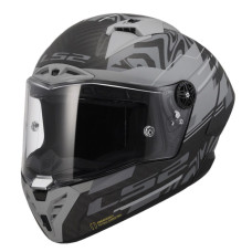 Мотошолом LS2 FF805 Thunder GP Aero Polar Matt Black