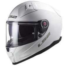 Мотошолом LS2 FF811 Vector II Solid Gloss White ECE2206