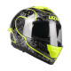 Мотошолом LAZER RAFALE SR Stunter Black Fluor Yellow