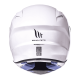 Мотошолом MT TARGO Solid A0 Gloss White