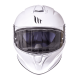 Мотошолом MT TARGO Solid A0 Gloss White