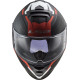 Мотошолом LS2 FF800 Storm 2 Nerve Matt Black Red XXL