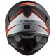 Мотошолом LS2 FF800 Storm 2 Nerve Matt Black Red XXL