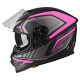 Мотошолом LAZER RAFALE HEXA Matt Pink