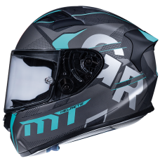 Мотошолом MT KRE Gloss Snake Carbon Gabri 2018 A8 Matt Black