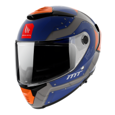 Мотошолом MT THUNDER 4 SV CHEEP A7 Matt Blue