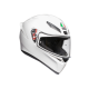 Мотошолом AGV K1 White ML(p)