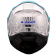 Мотошолом LS2 FF811 Vector 2 Freedom White Silver (S)