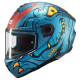 Мотошолом AXXIS DRAKEN S Dinotoon C7 Matt Blue L