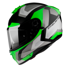 Мотошолом MT BLADE 2 SV Finishline D6 Gloss Fluor Green