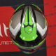 Мотошолом MT BLADE 2 SV Finishline D6 Gloss Fluor Green