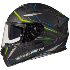 Мотошолом MT KRE SV Intrepid Matt Fluor Green