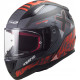 Мотошолом LS2 FF353 Rapid XTREET Matt Black Red