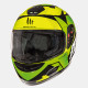 Мотошолом MT THUNDER Kid Thorn Green