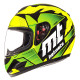 Мотошолом MT THUNDER Kid Thorn Green