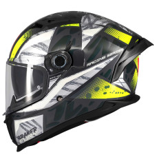 Мотошолом MT BRAKER SV FURY C6 Gloss XXL