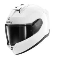 Мотошолом SHARK D-SKWAL 3 Blank Gloss White
