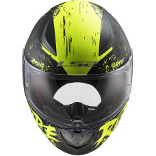 Мотошолом LS2 FF353 Rapid Naughty Black HV Yellow