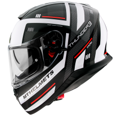 Мотошолом MT THUNDER 3 SV Carry Gloss Pearl White