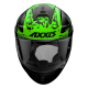 Мотошолом AXXIS DRAKEN Cosa Nostra B6 Gloss Green