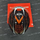 Мотошолом AXXIS DRAKEN S Sunray B5 Gloss Red