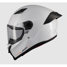 Мотошолом AXXIS FENIX SOLID A0 GLOSS White L