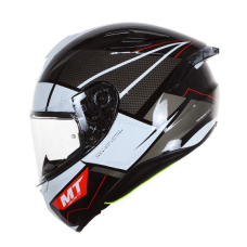 Мотошолом MT TARGO PRO Podium B0 Gloss White