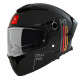 Мотошолом MT THUNDER 4 SV Mil A11 Matt Black
