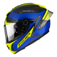 Мотошолом MT RAPIDE Pro Carbon Master A7 Gloss Blue
