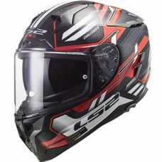 Мотошолом LS2 FF327 Challenger Spin Black Red White