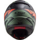 Мотошолом LS2 FF353 Rapid Gale Matt Black Red Green