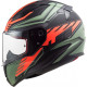 Мотошолом LS2 FF353 Rapid Gale Matt Black Red Green