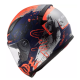 Мотошолом LS2 FF353 Rapid Naughty Matt Blue Orange