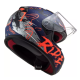 Мотошолом LS2 FF353 Rapid Naughty Matt Blue Orange