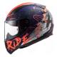Мотошолом LS2 FF353 Rapid Naughty Matt Blue Orange
