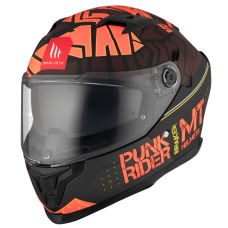 Мотошолом MT BRAKER SV PUNK RIDER B5 Matt Red